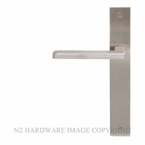 WINDSOR GALAXY VECTOR ELITE BN LEVER ON PLATE HANDLES BRUSHED NICKEL