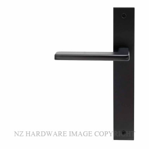 WINDSOR GALAXY VECTOR ELITE BLK LEVER ON PLATE HANDLES MATT BLACK