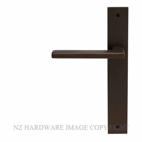 WINDSOR GALAXY VECTOR ELITE CCB LEVER ON PLATE HANDLES COCOA BRONZE