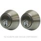 LEGGE G2 DEADBOLT DOUBLE KEYED SS SATIN STAINLESS