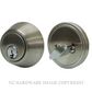 LEGGE G2 DEADBOLT CYLINDER & TURN SS SATIN STAINLESS