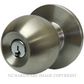 LEGGE G2 ENTRANCE KNOBSET SS SATIN STAINLESS