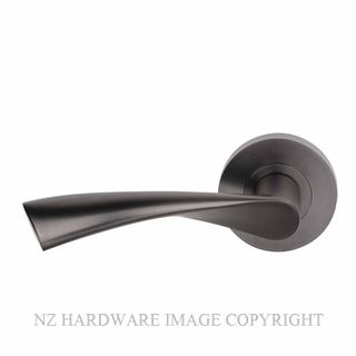 WINDSOR 9030-9054 GN HELIX LEVER ON ROSE GRAPHITE NICKEL