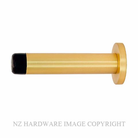MILES NELSON 202DS85ASB WALL MOUNT DOOR STOP SATIN BRASS