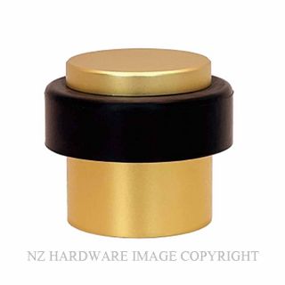 MILES NELSON 207SB FLOOR MOUNT DOOR STOP SATIN BRASS