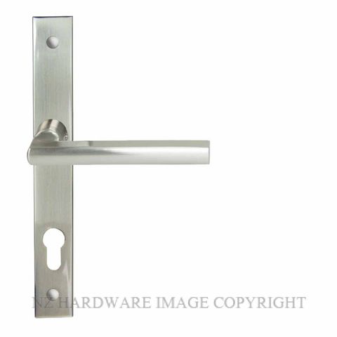 MILES NELSON MILANO PARMA PAR206 LEVER ON PLATE SATIN NICKEL