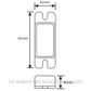 LEGGE Z990080 PLASTIC DUST BOX STRIKER