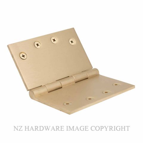 WINDSOR 5914 - 5915 BROAD BUTT HINGES UNLACQUERED SATIN BRASS
