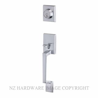 SYLVAN SYEH707.SCP ENTRANCE HANDLE SET SATIN CHROME