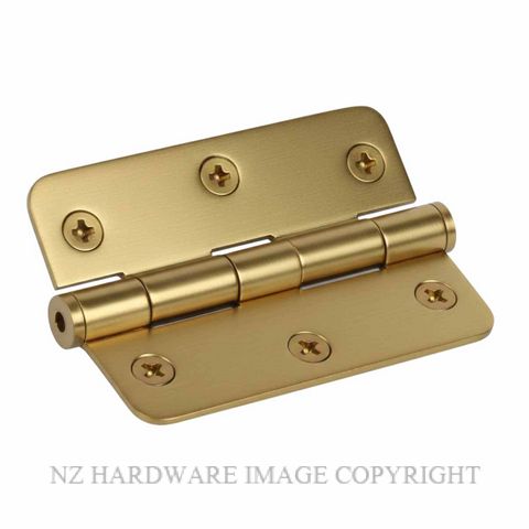 WINDSOR 5904 MSB HINGE LOOSE PIN RADIUS 89X60 MATT SATIN BRASS