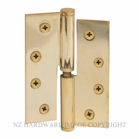 WINDSOR 5910 - 5911 LIFT OFF HINGES POLISHED BRASS