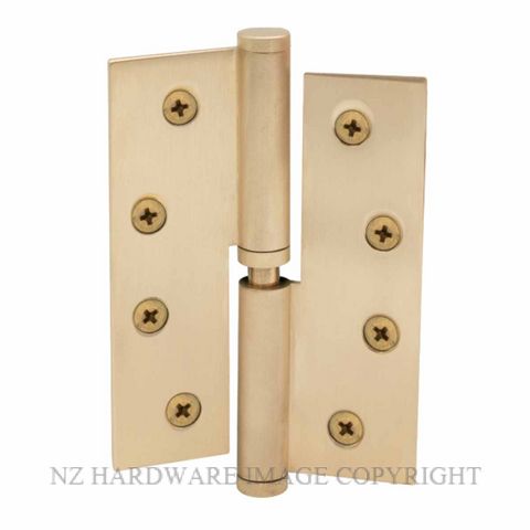 WINDSOR 5910 - 5911 LIFT OFF HINGES UNLACQUERED SATIN BRASS