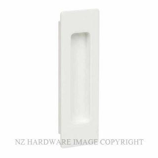 MILES NELSON 773WH FLUSH PULL 158MM WHITE