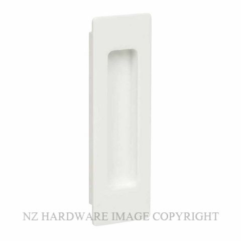 MILES NELSON 773WH FLUSH PULL 158MM WHITE