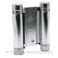 HFH 4150 104 DOUBLE ACTION HINGE PAIR 100MM SATIN CHROME