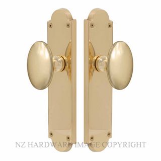 WINDSOR 5073-UB CAMDEN VICTORIAN PLAIN PLATE UNLACQUERED BRASS