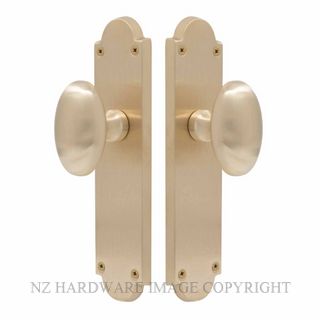 WINDSOR 5073-USB CAMDEN VICTORIAN PLAIN PLATE UNLACQUERED SATIN BRASS