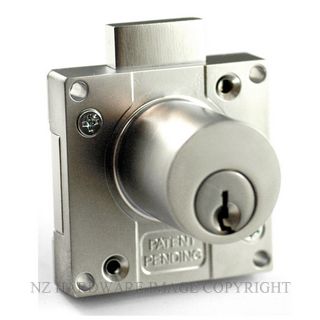 CARBINE CCL1 CUPBOARD LOCK KEYED TO DIFFER SATIN CHROME