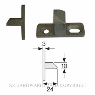 CL100ZA167 CL100 LAVLOCK STRIKER STAINLESS STEEL