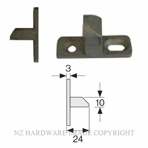 CL100ZA167 CL100 LAVLOCK STRIKER STAINLESS STEEL