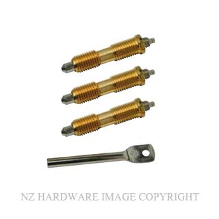 CARBINE LKG10DS SASH SECURITY SCREW POLISHED BRASS