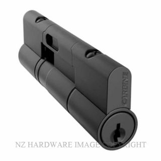 CARBINE CPF-5D-35-55MB KEY & KEY EURO CYLINDER MATT BLACK