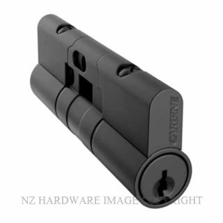 CARBINE CPF-5D-40-40MB KEY & KEY EURO CYLINDER MATT BLACK