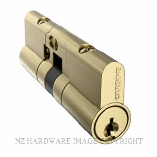 CARBINE CPF-5D-40-40SB KEY & KEY EURO CYLINDER SATIN BRASS