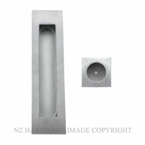 SCHLAGE SRGFPRSC-180 PASSAGE SETS 180MM BRUSHED SATIN CHROME