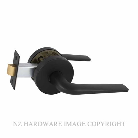 SCHLAGE SIERRA MB MEDIO PLUS HANDLES MATT BLACK