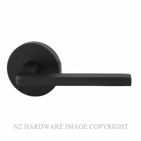 SCHLAGE ALBA MB MEDIO PLUS HANDLES MATT BLACK