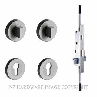 SCHLAGE 4PT-60S-TCER-SSS VIRTUS ROUND TURN LOCK KIT SATIN STAINLESS