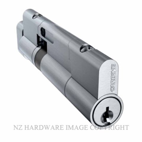 CARBINE CPF-5T-55-35SC KEY & TURN EURO CYLINDER SATIN CHROME