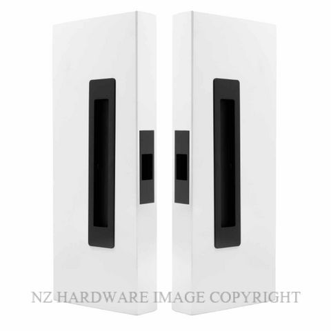 WINDSOR LUME 5690-BLK PASSAGE SET - 200MM  MATT BLACK