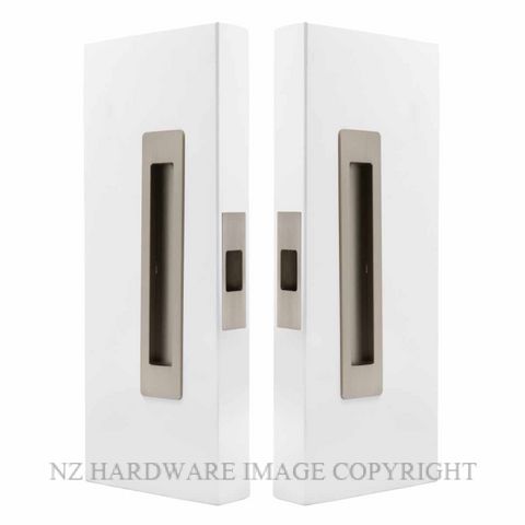 WINDSOR LUME 5690-BN PASSAGE SET - 200MM  BRUSHED NICKEL
