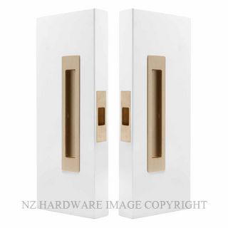 WINDSOR LUME 5690-USB PASSAGE SET - 200MM  UNLACQUERED SATIN BRASS