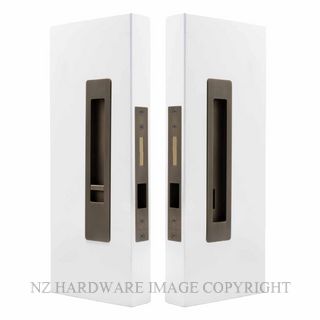 WINDSOR 5700 LUME SLIDING DOOR PRIVACY SET SNIB-EMERGENCY  ROMAN BRASS