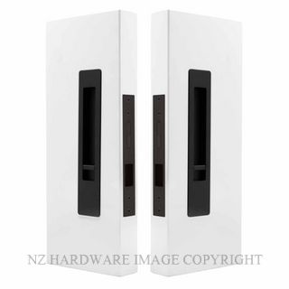 WINDSOR 5720 LUME SLIDING DOOR PRIVACY SET SNIB-SNIB  MATT BLACK