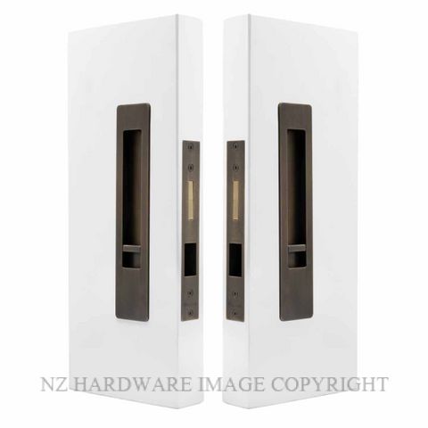 WINDSOR 5720 LUME SLIDING DOOR PRIVACY SET SNIB-SNIB  OIL RUBBED BRONZE
