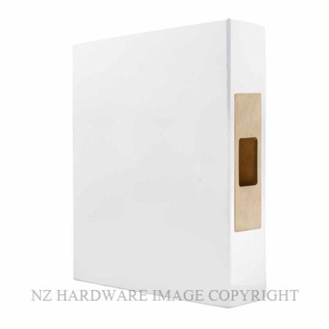 WINDSOR LUME 5610-USB SLIDING DOOR EDGE PULL UNLACQUERED SATIN BRASS