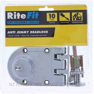 LENLOK LKRJP1 BR-LKRJP2 CP DOUBLE KEYED DEADBOLT
