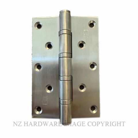 NZ HARDWARE HSSBB152102F304 152MMX102MM BALL BEARING HINGE SATIN STAINLESS 304
