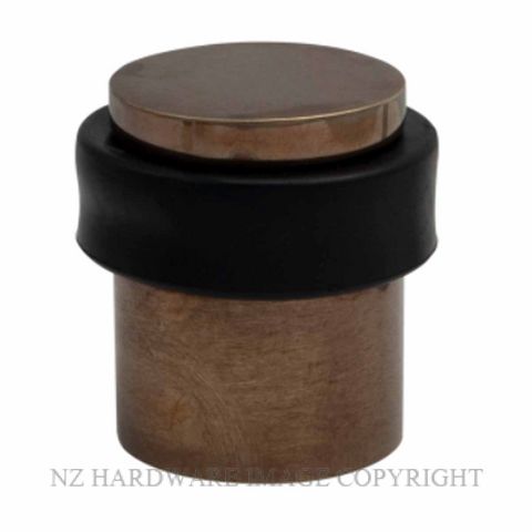 WINDSOR 5281 AB 38MM FLOOR MOUNT DOOR STOP ANTIQUE BRONZE