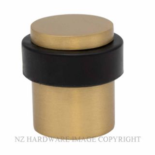 WINDSOR 5281 MSB 38MM FLOOR MOUNT DOOR STOP MATT SATIN BRASS