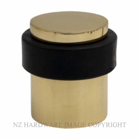 WINDSOR 5281 PB 38MM FLOOR MOUNT DOOR STOP POLISHED BRASS