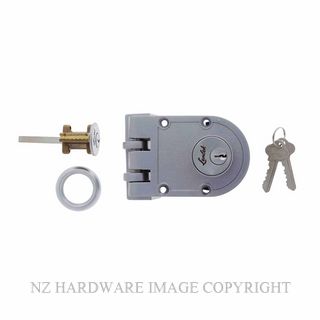 LOCK & KEY S205 DOUBLE CYLINDER DEADLOCK SATIN CHROME