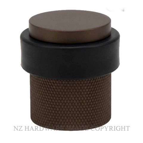 WINDSOR 5293 CCB 38MM FLOOR DOOR STOP DIAMOND KNURL COCOA BRONZE