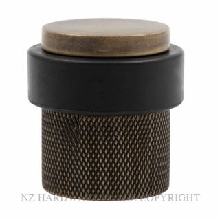 WINDSOR 5293 OR 38MM FLOOR DOOR STOP DIAMOND KNURL OIL RUBBED BRONZE