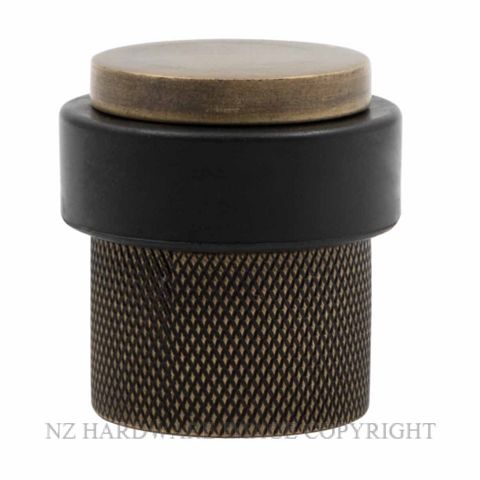 WINDSOR 5293 OR 38MM FLOOR DOOR STOP DIAMOND KNURL OIL RUBBED BRONZE
