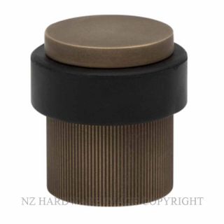 WINDSOR 5294 RB 38MM FLOOR DOOR STOP LINEAR KNURL ROMAN BRASS